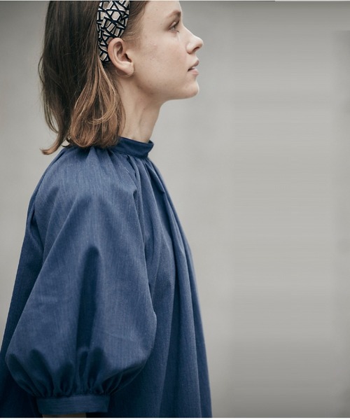 INED（イネド）の「デニムライクワンピース（ワンピース）」 - WEAR 