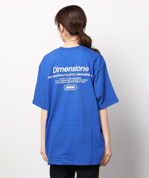 Figments（フィグメンツ）の「DimensionロゴＴシャツ（Tシャツ/カットソー・レディース・ブルー/ブラック/ホワイト・FREE）」の22枚目の写真