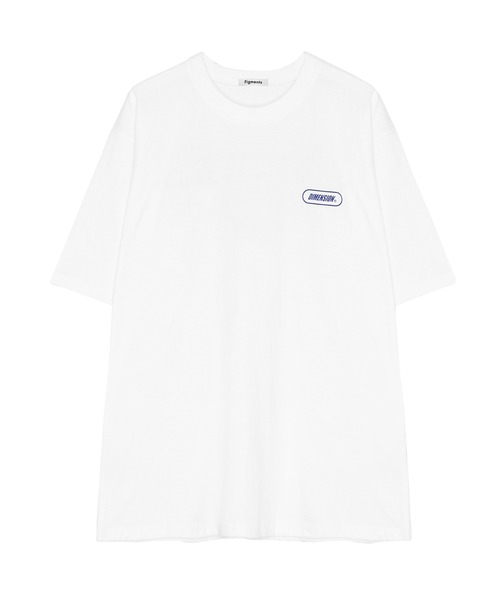 Figments（フィグメンツ）の「DimensionロゴＴシャツ（Tシャツ/カットソー・レディース・ブルー/ブラック/ホワイト・FREE）」の2枚目の写真