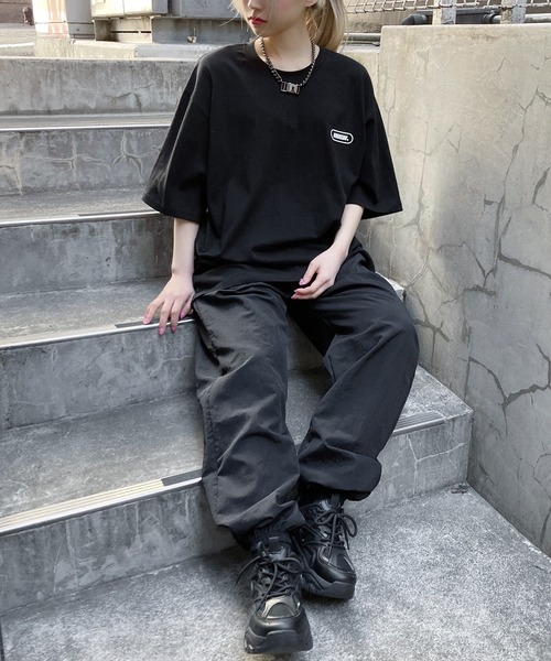 Figments（フィグメンツ）の「DimensionロゴＴシャツ（Tシャツ/カットソー・レディース・ブルー/ブラック/ホワイト・FREE）」の12枚目の写真