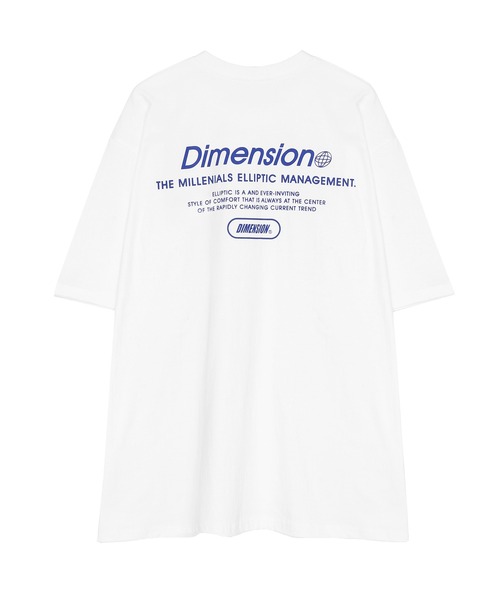 Figments（フィグメンツ）の「DimensionロゴＴシャツ（Tシャツ/カットソー・レディース・ブルー/ブラック/ホワイト・FREE）」の16枚目の写真