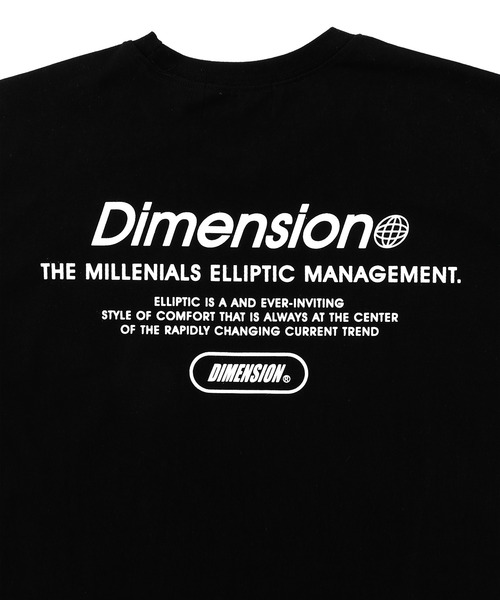 Figments（フィグメンツ）の「DimensionロゴＴシャツ（Tシャツ/カットソー・レディース・ブルー/ブラック/ホワイト・FREE）」の9枚目の写真