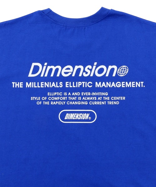 Figments（フィグメンツ）の「DimensionロゴＴシャツ（Tシャツ/カットソー・レディース・ブルー/ブラック/ホワイト・FREE）」の10枚目の写真