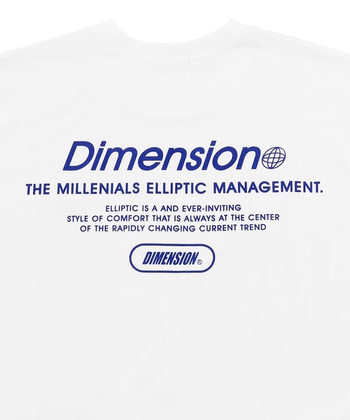 Figments（フィグメンツ）の「DimensionロゴＴシャツ（Tシャツ/カットソー・レディース・ブルー/ブラック/ホワイト・FREE）」の11枚目の写真