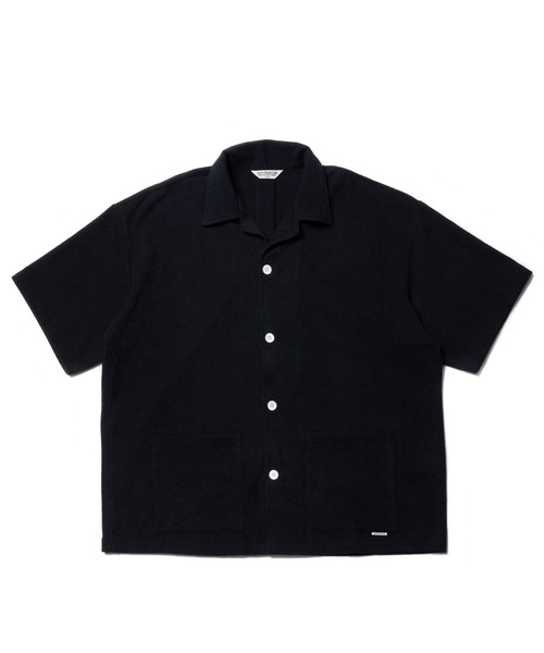 COOTIE PRODUCTIONS(クーティープロダクションズ)の「Pile Open Collar S/S Shirt(シャツ/ブラウス・メンズ・ブラック/グレー・SMALL/MEDIUM/LARGE/X-LARGE)」の9枚目の写真