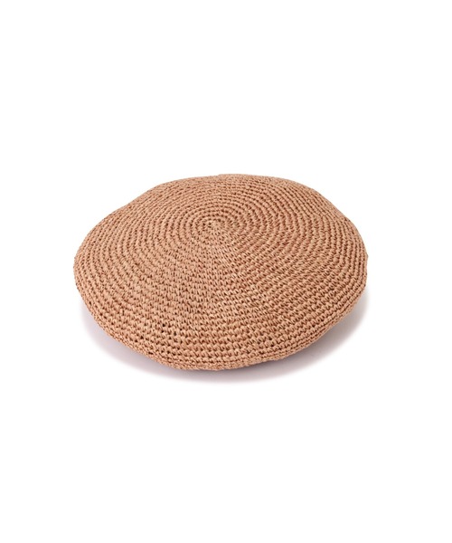 ROSE BUD（ローズバッド）の「雑材ベレー（ハンチング/ベレー帽・レディース・ホワイト/ブラック・FREE）」の6枚目の写真