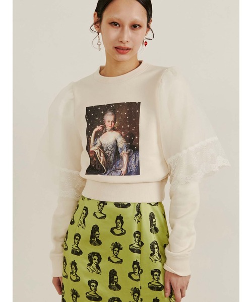 PAMEO POSE パメオポーズ　人気トップス PAMEO POSE（パメオポーズ）の「Antoinette Sweat Shirts（スウェット