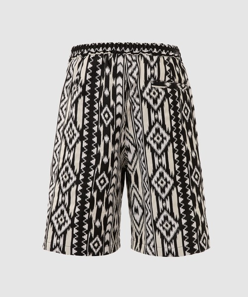 MARCELO BURLON（マルセロ・バーロン）の「FOLK JACQUARD COULISSE SHORT（その他パンツ・メンズ・ブラック系その他・M）」の3枚目の写真