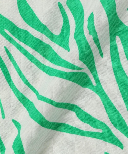PAGEBOY(ページボーイ)の「ゼブラパターンノースリーブ(Tシャツ/カットソー・レディース・グリーン系その他/オフホワイト・FREE)」の7枚目の写真