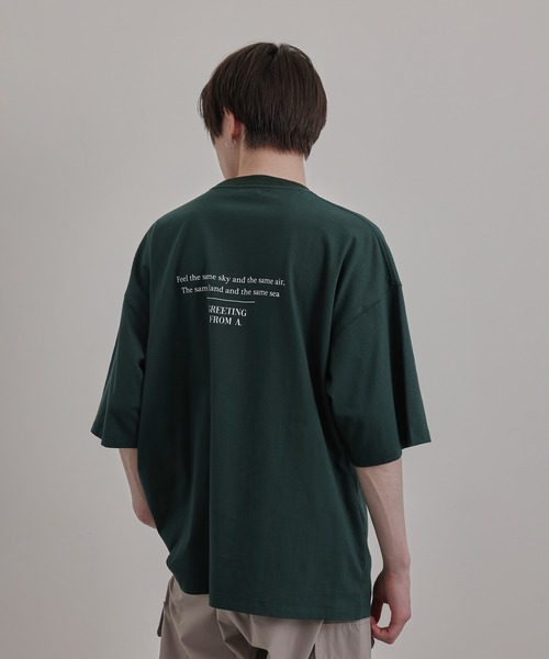 JUNRED(ジュンレッド)の「ME WE BIG Tシャツ(Tシャツ/カットソー・メンズ・ホワイト/チャコールグレー/グリーン/イエロー・S/M/L)」の22枚目の写真