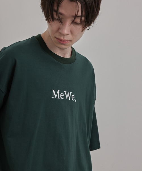 JUNRED(ジュンレッド)の「ME WE BIG Tシャツ(Tシャツ/カットソー・メンズ・ホワイト/チャコールグレー/グリーン/イエロー・S/M/L)」の10枚目の写真