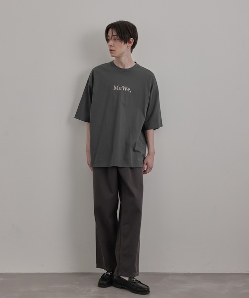 JUNRED(ジュンレッド)の「ME WE BIG Tシャツ(Tシャツ/カットソー・メンズ・ホワイト/チャコールグレー/グリーン/イエロー・S/M/L)」の11枚目の写真