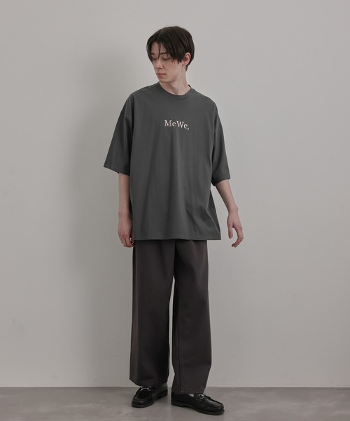 JUNRED(ジュンレッド)の「ME WE BIG Tシャツ(Tシャツ/カットソー・メンズ・ホワイト/チャコールグレー/グリーン/イエロー・S/M/L)」の19枚目の写真
