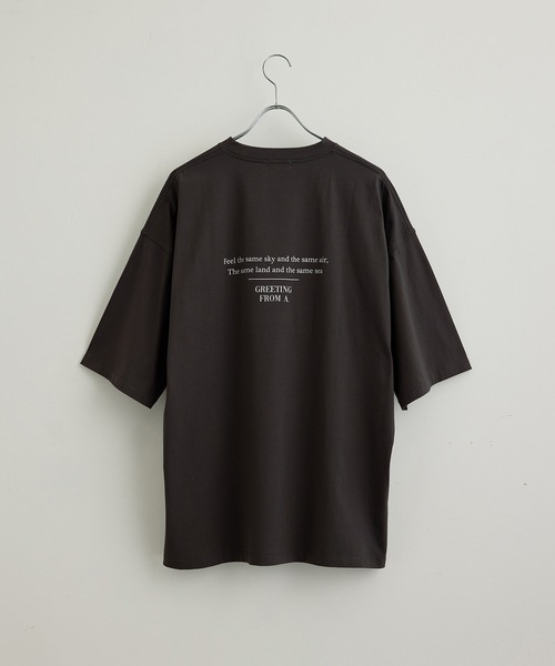 JUNRED(ジュンレッド)の「ME WE BIG Tシャツ(Tシャツ/カットソー・メンズ・ホワイト/チャコールグレー/グリーン/イエロー・S/M/L)」の8枚目の写真
