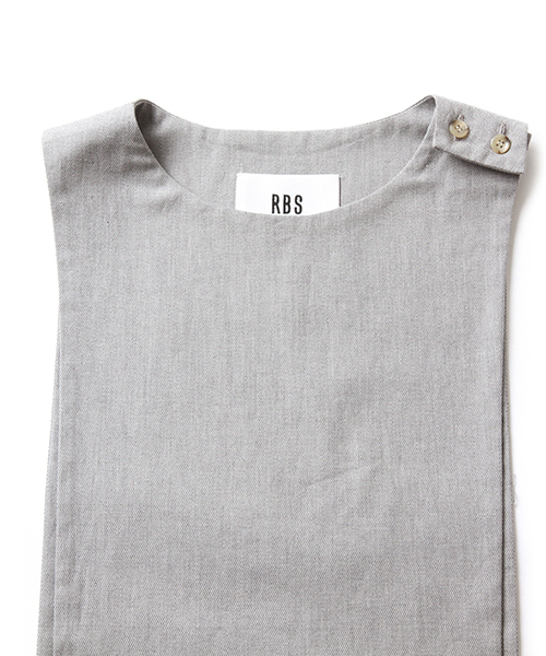 Ray BEAMS(レイビームス)の「RBS / キュロット サロペット(サロペット/オーバーオール・レディース・グレー/ネイビー・1/0)」の8枚目の写真