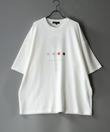 COOL Cardboard wide crew neck art pullover/クールダンボール ワイド クルーネック アート プルオーバー