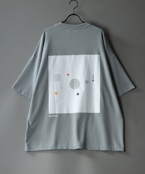 SITRY（シトリー）の「COOL Cardboard wide crew neck art pullover/クールダンボール ワイド クルーネック アート プルオーバー（Tシャツ/カットソー・メンズ・ホワイト/ライトグレー/ブラック/ホワイト系その他/ブラック系その他/グレー系その他/ホワイト系その他2/ブラック系その他2/グレー系その他2/ブラック系その他3/グレー系その他3/ホワイト系その他3・M/L）」の11枚目の写真