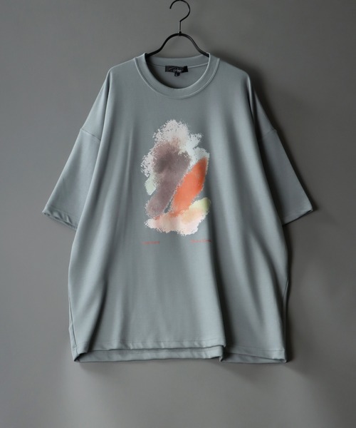 SITRY（シトリー）の「COOL Cardboard wide crew neck art pullover/クールダンボール ワイド クルーネック アート プルオーバー（Tシャツ/カットソー・メンズ・ホワイト/ライトグレー/ブラック/ホワイト系その他/ブラック系その他/グレー系その他/ホワイト系その他2/ブラック系その他2/グレー系その他2/ブラック系その他3/グレー系その他3/ホワイト系その他3・M/L）」の12枚目の写真