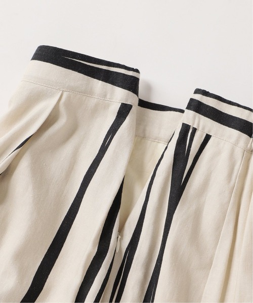 B.C STOCK(ベーセーストック)の「ドローイングストライプマキシスカート(スカート・レディース・ホワイト/ブルー系その他・FREE)」の20枚目の写真