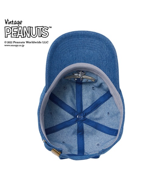 ROXY（ロキシー）の「PEANUTS 6PANEL/ロキシーピーナッツコラボ帽子(キャップ）（キャップ・レディース・ベージュ/ブラウン/インディゴブルー・FREE）」の11枚目の写真