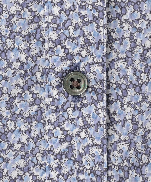 J.PRESS Ladies(J.プレス レディス)の「【洗える】LIBERTY Pepper&Coward ノーカラー ブラウス(シャツ/ブラウス・レディース・ベージュ系5/ネイビー系5・XS)」の8枚目の写真