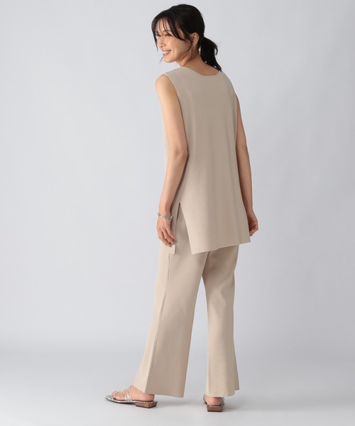 BARNYARDSTORM(バンヤードストーム)の「BARNYARDSTORM / ノースリチュニックニット(ニット/セーター・レディース・ブラック/ピンク/サンドグレー・FREE)」の9枚目の写真