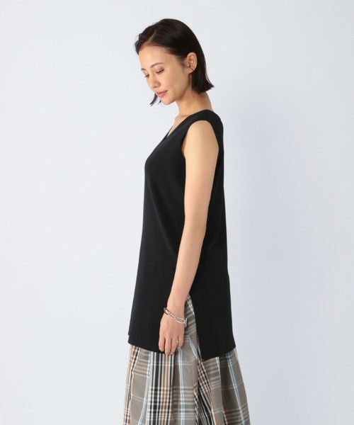 BARNYARDSTORM(バンヤードストーム)の「BARNYARDSTORM / ノースリチュニックニット(ニット/セーター・レディース・ブラック/ピンク/サンドグレー・FREE)」の15枚目の写真