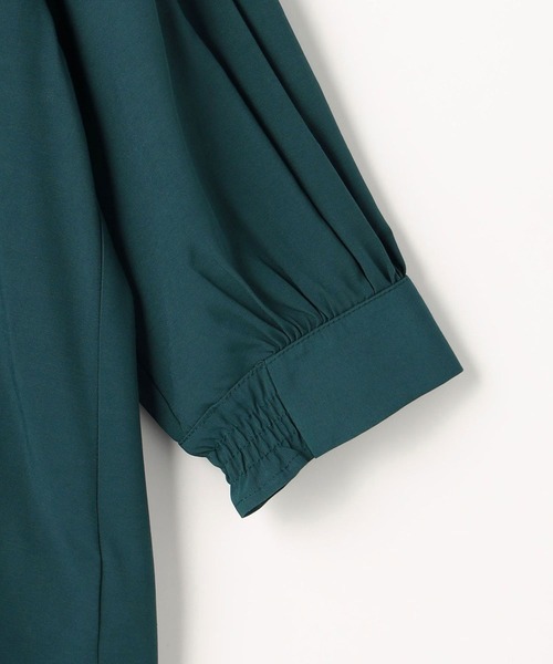 179/WG（イチナナキュウダブルジー）の「チューリップ刺繍パイピングブラウス（シャツ/ブラウス・レディース・オフホワイト/ピンク/ブルー・MEDIUM）」の6枚目の写真