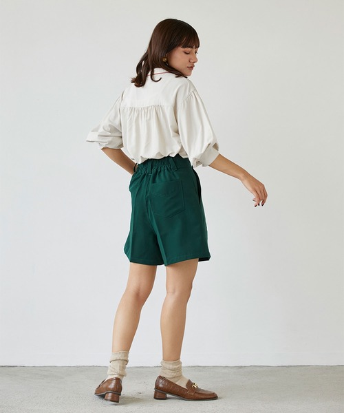 179/WG（イチナナキュウダブルジー）の「チューリップ刺繍パイピングブラウス（シャツ/ブラウス・レディース・オフホワイト/ピンク/ブルー・MEDIUM）」の14枚目の写真