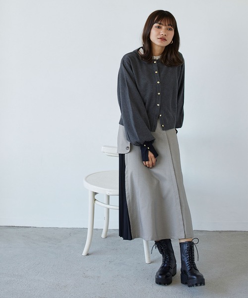 179/WG（イチナナキュウダブルジー）の「チューリップ刺繍パイピングブラウス（シャツ/ブラウス・レディース・オフホワイト/ピンク/ブルー・MEDIUM）」の20枚目の写真