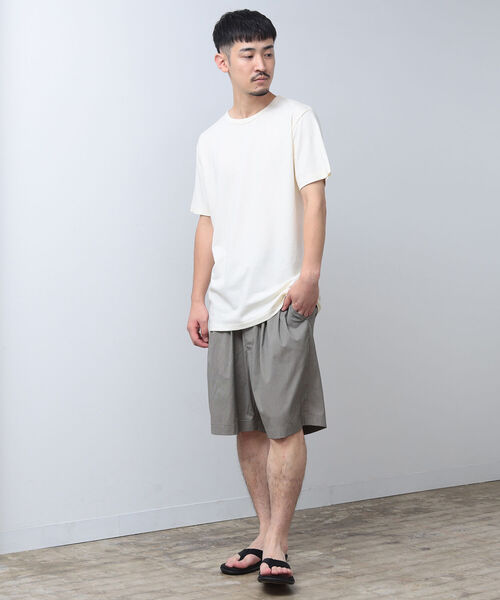 BEAMS（ビームス）の「BEAMS / 2プリーツ チェック ショーツ（その他パンツ・メンズ・ネイビー/グレー・S/M/L/XL）」の5枚目の写真