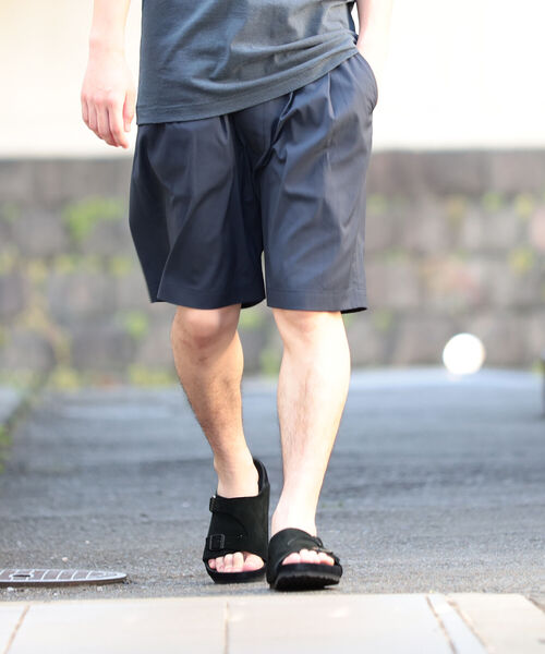 BEAMS（ビームス）の「BEAMS / 2プリーツ チェック ショーツ（その他パンツ・メンズ・ネイビー/グレー・S/M/L/XL）」の8枚目の写真