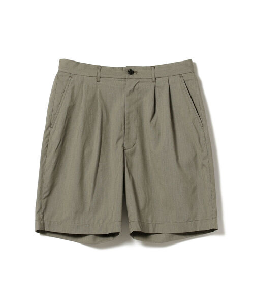 BEAMS（ビームス）の「BEAMS / 2プリーツ チェック ショーツ（その他パンツ・メンズ・ネイビー/グレー・S/M/L/XL）」の10枚目の写真