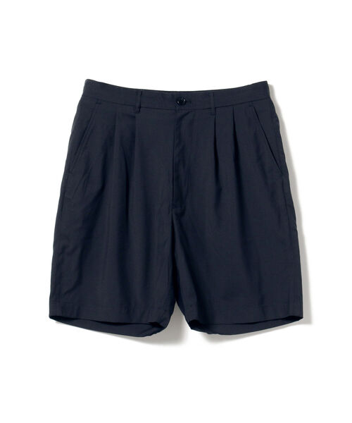 BEAMS（ビームス）の「BEAMS / 2プリーツ チェック ショーツ（その他パンツ・メンズ・ネイビー/グレー・S/M/L/XL）」の16枚目の写真