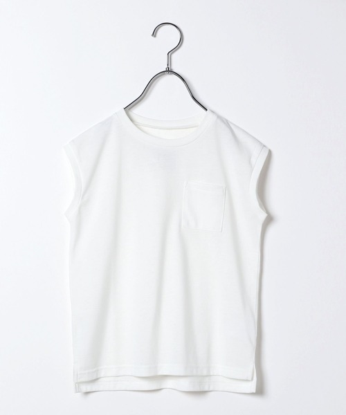 GLOBAL WORK（グローバルワーク）の「キッズ/シャーベッTEE/ノースリーブ/269008（Tシャツ/カットソー・キッズ・ブラック/オレンジ/グリーン/ホワイト系その他2・110cm/100cm/120cm/130cm/140cm/150cm/160cm）」の2枚目の写真