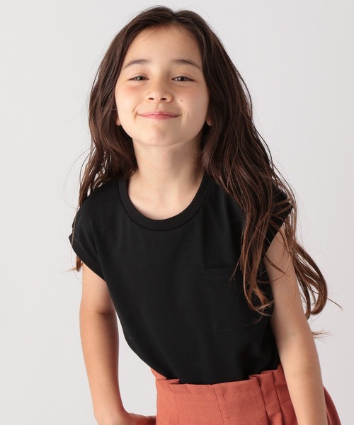 GLOBAL WORK（グローバルワーク）の「キッズ/シャーベッTEE/ノースリーブ/269008（Tシャツ/カットソー・キッズ・ブラック/オレンジ/グリーン/ホワイト系その他2・110cm/100cm/120cm/130cm/140cm/150cm/160cm）」の3枚目の写真