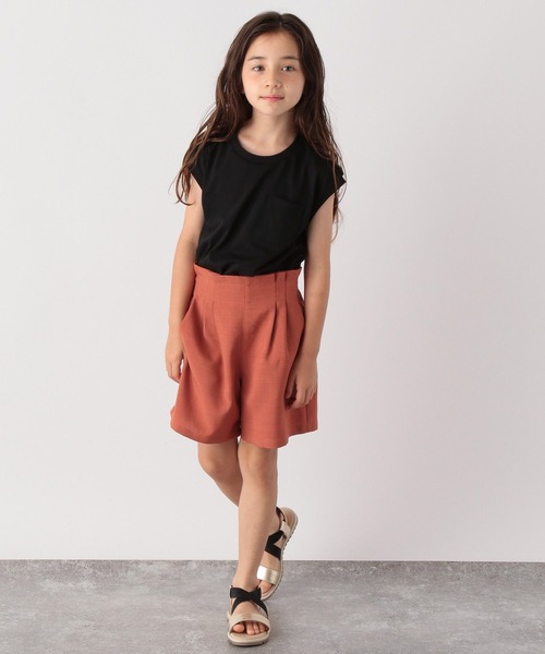 GLOBAL WORK（グローバルワーク）の「キッズ/シャーベッTEE/ノースリーブ/269008（Tシャツ/カットソー・キッズ・ブラック/オレンジ/グリーン/ホワイト系その他2・110cm/100cm/120cm/130cm/140cm/150cm/160cm）」の7枚目の写真