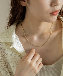 SMELLY | スリムチェーンショートネックレス(ネックレス)