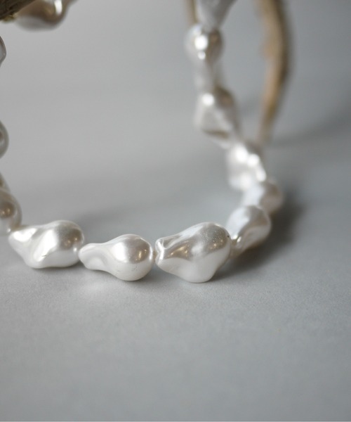 PICCIN(ピッチン)の「バロックパール風ネックレス(ネックレス・レディース・ゴールド・FREE)」の5枚目の写真