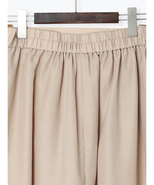 Te chichi TERRASSE（テチチテラス）の「フレアスカート（スカート・レディース・グリーン/ネイビー/ベージュ・ﾌﾘ-）」の5枚目の写真