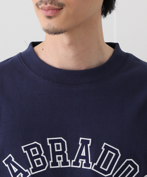 417 EDIFICE（フォーワンセブンエディフィス）の「【Labrador Retriever / ラブラドールリトリーバー】LOGO Tシャツ（Tシャツ/カットソー・メンズ・ホワイト/ネイビー/マスタード・MEDIUM/LARGE）」の13枚目の写真