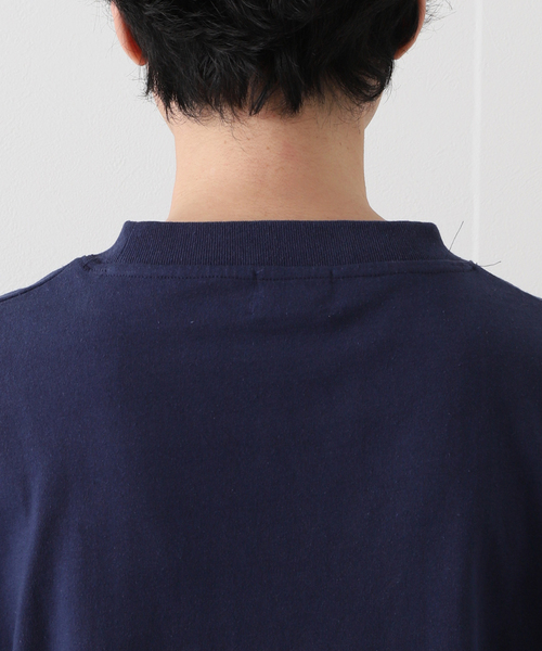417 EDIFICE（フォーワンセブンエディフィス）の「【Labrador Retriever / ラブラドールリトリーバー】LOGO Tシャツ（Tシャツ/カットソー・メンズ・ホワイト/ネイビー/マスタード・MEDIUM/LARGE）」の14枚目の写真