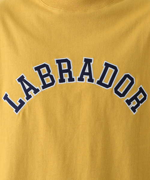 417 EDIFICE（フォーワンセブンエディフィス）の「【Labrador Retriever / ラブラドールリトリーバー】LOGO Tシャツ（Tシャツ/カットソー・メンズ・ホワイト/ネイビー/マスタード・MEDIUM/LARGE）」の21枚目の写真
