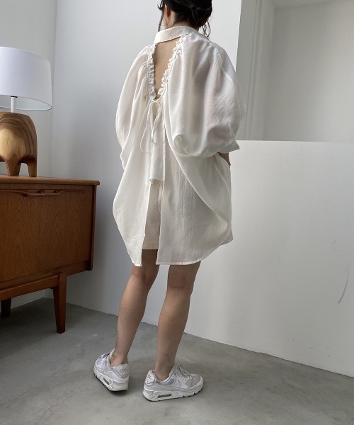 I_am（アイアム）の「front tuck short pants（その他パンツ・レディース・ブラック/ベージュ/アイボリー・FREE）」の16枚目の写真