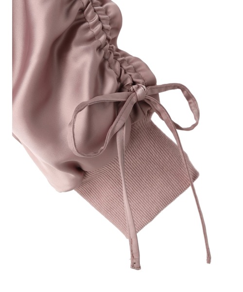 DURAS（デュラス）の「ドロストデザインブルゾン（ブルゾン・レディース・ホワイト/ブラック/ピンク・FREE）」の9枚目の写真