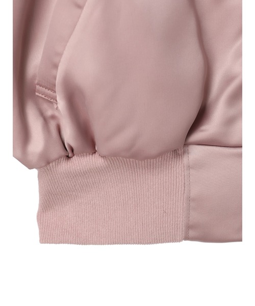 DURAS（デュラス）の「ドロストデザインブルゾン（ブルゾン・レディース・ホワイト/ブラック/ピンク・FREE）」の10枚目の写真