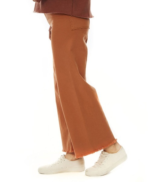 BILLABONG(ビラボン)の「BILLABONG レディース 【RISING WILD】 FREE FALL ロングパンツ 【2022年秋冬モデル】/ビラボンボトムス(その他パンツ・レディース・ブラウン/オフホワイト・25inch/26inch)」の10枚目の写真