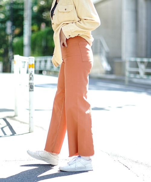 BILLABONG(ビラボン)の「BILLABONG レディース 【RISING WILD】 FREE FALL ロングパンツ 【2022年秋冬モデル】/ビラボンボトムス(その他パンツ・レディース・ブラウン/オフホワイト・25inch/26inch)」の18枚目の写真