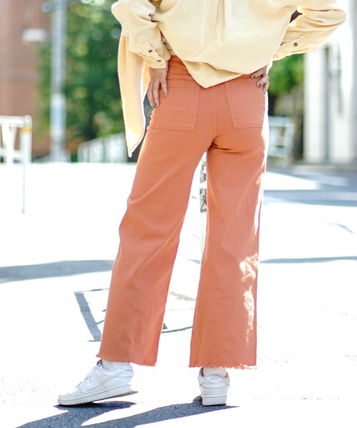 BILLABONG(ビラボン)の「BILLABONG レディース 【RISING WILD】 FREE FALL ロングパンツ 【2022年秋冬モデル】/ビラボンボトムス(その他パンツ・レディース・ブラウン/オフホワイト・25inch/26inch)」の20枚目の写真