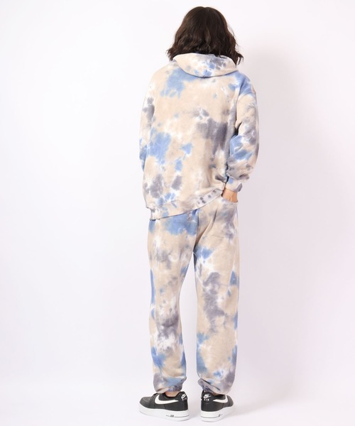 LONSDALE（ロンズデール）の「LONSDALE 裏毛 プリント タイダイ プルパーカー（パーカー・メンズ・ベージュ/チャコール・L/LL/M）」の20枚目の写真